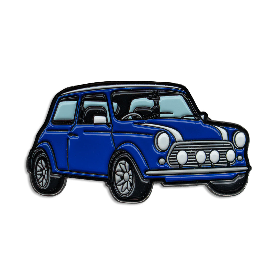 Mini Cooper Sportspack Enamel Pin- Tahiti Blue