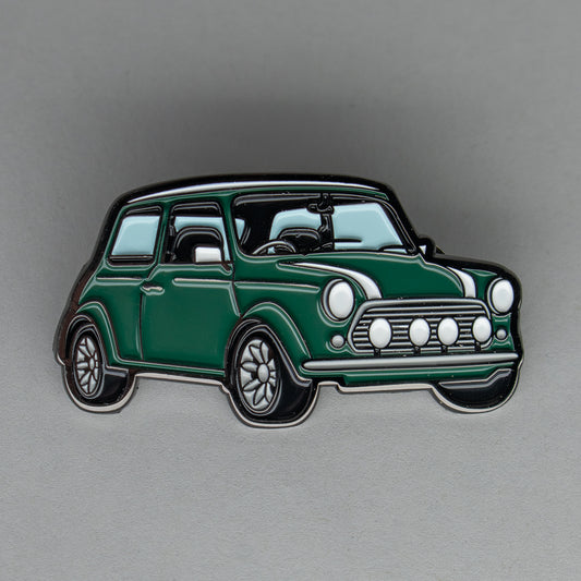 Mini Cooper Sportspack Enamel Pin - British Racing Green