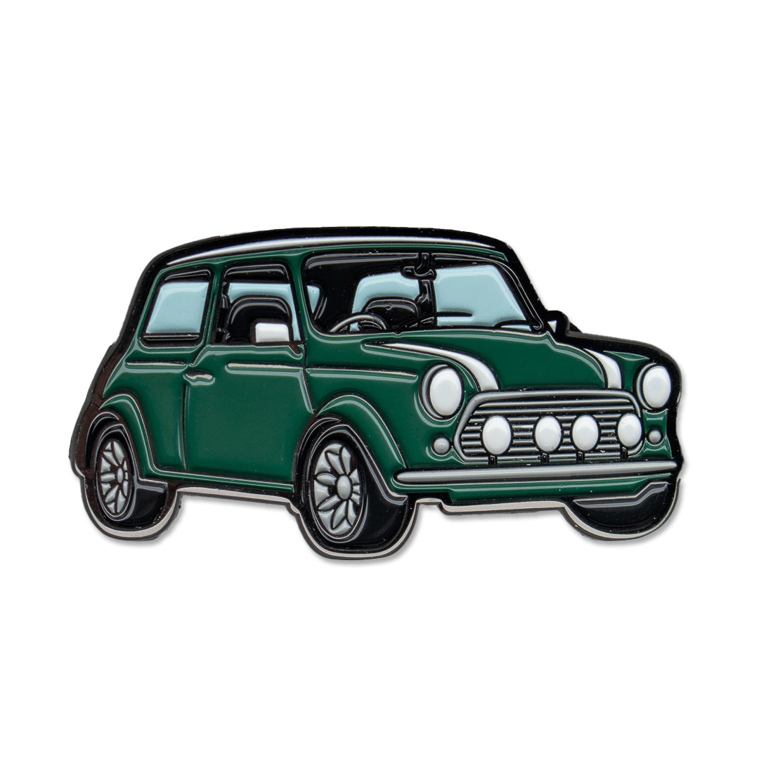 Mini Cooper Sportspack Enamel Pin - British Racing Green